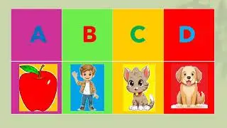 ABCD Learning Video for Kids | Alphabet with Objects A to Z