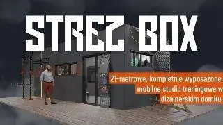 Mobilne STUDIO TRENINGOWE STREZ BOX - Siłownia w DIZAJNERSKIM domku - STreZ Fitness Solutions