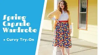 20 Piece Spring Capsule Wardrobe + Try-on // Tabitha Faith & The Contented Life
