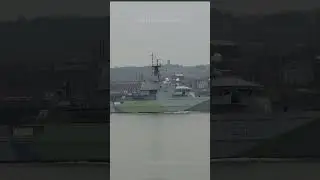 ⚓ HMS Tyne (P281) Arrives in Liverpool | Royal Navy Patrol Ship | River Mersey  | DCFH.Aviation