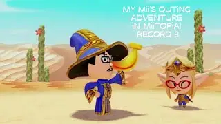 MY Mii'S OUTiNG ADVENTURE iN MiiTOPiA! RECORD 8: Nikki tricks me with a fake banana