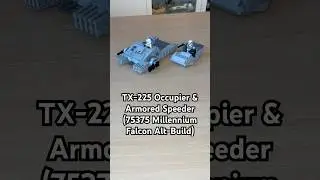 TX-225 Occupier & Armored Speeder (75375 Alternate Model) #lego #andor #legostarwars