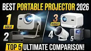 【2026】best portable projector & budget mini projector: TOP 5 Comparison!