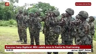 Video: Nigeria defence academy cadets move to Kachia for final training