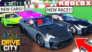 I Bought My FIRST SUPER CAR in Drive City! [Poor to Rich Episode 4] (Roblox Drive City)