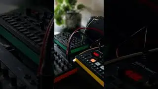 new setup for a new music project 🥰 #electronicmusic #roland #rolandaira