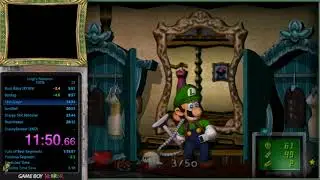 Luigi's Mansion 100% in 1:15