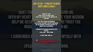 God is speaking&hellip; are you listening? 👂🏽🤍 #shorts #prayer #faith #jesus #god #christian