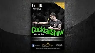 G&ouml;rkem Harp Cocktailshow (Bar Royal in Fulda)