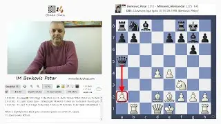 Gambit u Grinfeldovoj odbrani | Benković - Milošević, Igalo 1998 | Škola šaha