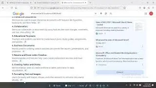 What are the 10 functions of MS Word