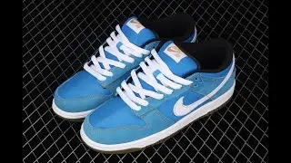 SB Dunk Low Pro Blue White Street Fighter Chun Li 304292-405