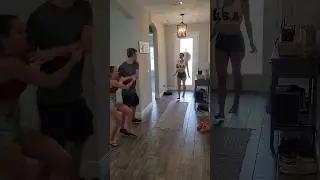 When you get a little too excited to see your friends husband