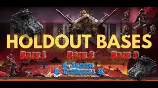 War Commander : Holdout B.Devin : 4 Jaeger lvl 16 & 8 Technical X lvl 30