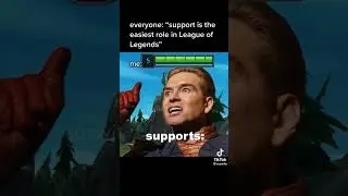 LoL support role is easy? #foryou