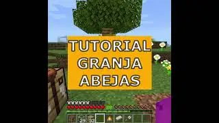 Tutorial granja de abejas - minecraft bedrock