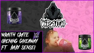 Wraith Crate Opening & APRIL GIVEAWAY! ft .Baby Sensei