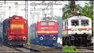 WDM 3D-WAP4-WAG7-WAP7 | Evolution of VISWABHAHARTI & MAYURAKSHI Fast Passenger | From ALCo to WAP7