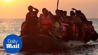 Eight migrants die as 86 rescued from sinking boat off Libya