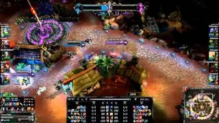 League of Legends - Lux Lazor - Baronsteal - Nice Gameplay