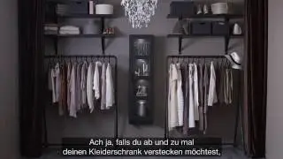 IKEA: Offener Kleiderschrank f&uuml;r Modefans