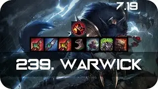 Warwick Jungle vs Jax Season 7 s7 Patch 7.19 2017 Gameplay Guide Build Normals