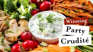 Ultimate Party Platter  | How to make a winning crudit&eacute; appetizer