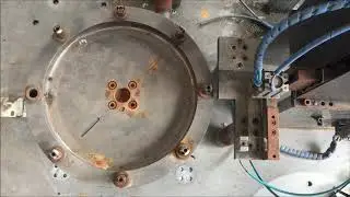 Stepper turntable 8 position indexing turn table sychronised transfer mechanism