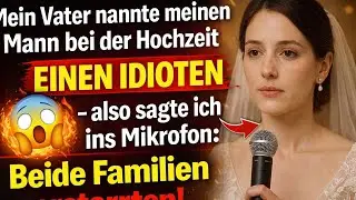 Auf meiner Hochzeit beleidigte mein Vater meinen Mann – er wurde bleich, dann nahm ich das Mikrofon