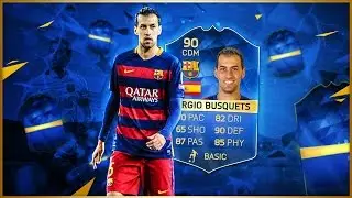 FIFA 16 - Sergio Busquets - TOTS Review