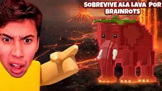 I Survived the Lava for Brainrots With Steak