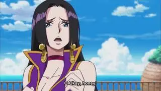 Boa called luffy 