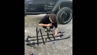 Wrangler JK DIY cargo net
