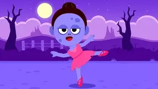 Zombis Bailarines 🧟&zwj;♀️🩰| Canciones Infantiles | Para Ni&ntilde;os | de Halloween | Lotty Friends