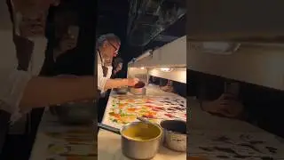 massimobottura painting his art#thechefs #masterpiece