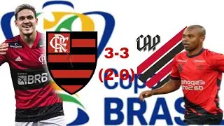 FLAMENGO 3-3 ATL&Eacute;TICO PR E NOS PKS 2-0 PRO FLAMENGO(COPA DO BRASIL NO FUTEBOL CLASSICO)(PARTE 1)