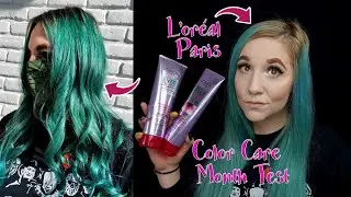 L'oreal Paris Everpure Sulfate Free Moisture Shampoo/Conditioner | Тест/обзор ухода за окрашенными волосами