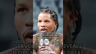 GERVONTA DAVIS REVEALS FLOYD MAYWEATHER GREAT ADVICE FOR RYAN GARCIA
