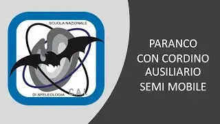 SPELEOLOGIA - Paranco con cordino ausiliario semi mobile