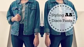 Styling AA Disco Pants for Fall | TERESAHOLLY