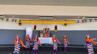 Tibetan Nangma Toeshey dance, Trungkhar 2021, Canberra Tibetan Community, Australia