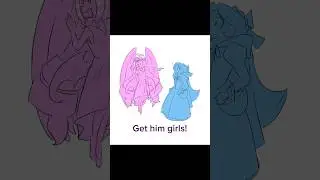Незваный гость (повторная загрузка) #art #cookierunkingdomfanart #cookierun #shadowmilk #eternals...