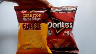 cornitos Nacho crisps chips and Doritos no.1 unpacking | cheese and herbs | Nacho cheese corn #chips