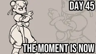 The moment to start your project is now - Animation day 45