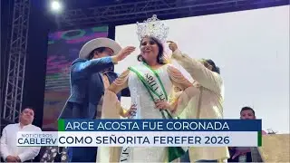 Arce Acosta fue coronada como Señorita FEREFER 2026