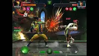 5 Star Wolverine with Cavalier mutants buff - Marvel Contest of Champions
