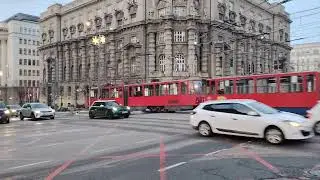 Sinhrone tatra(Katica) trams,Belgrade,january 2026