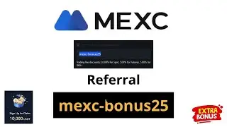 MEXC 2026 &mdash; Code parrainage mexc-bonus25 | Bonus nouveaux