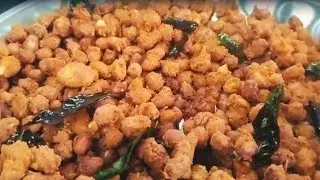  வீட்டிலேயே ஸ்பைசி மசாலா கடலை 🔥 | Simple Snack Recipe Tamil