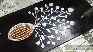 Beautiful Wall Decor Piece Using Foil Paper/Cardboard